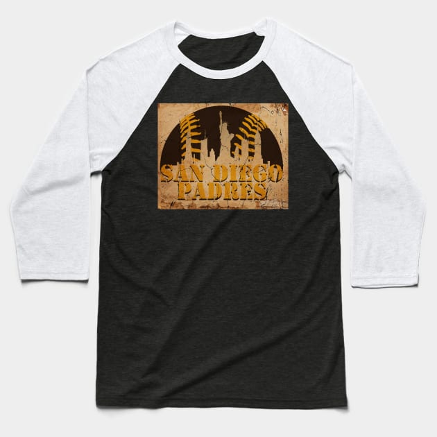 SAN DIEGO PADRES-vintage Baseball T-Shirt by OFFblack